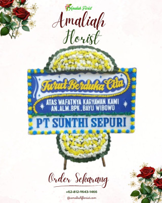 Papan Bunga Duka di Parakanlima